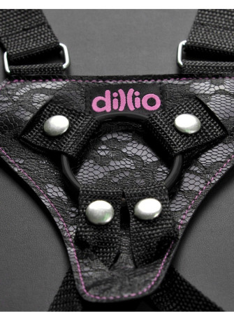 6" strap-on suspender harness set